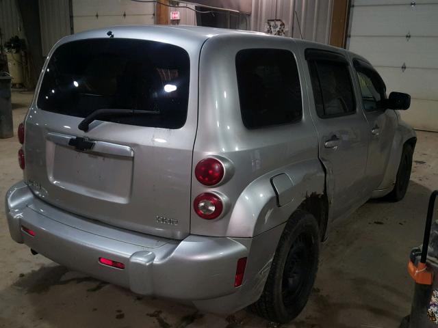 3GNDA13D27S635685 - 2007 CHEVROLET HHR LS Plata foto 4