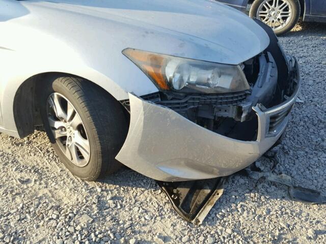 1HGCP26429A089190 - 2009 HONDA ACCORD LXP SILVER photo 9