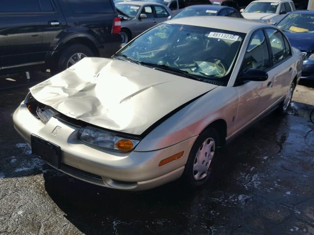 1G8ZH52892Z191913 - 2002 SATURN SL1 GOLD photo 2