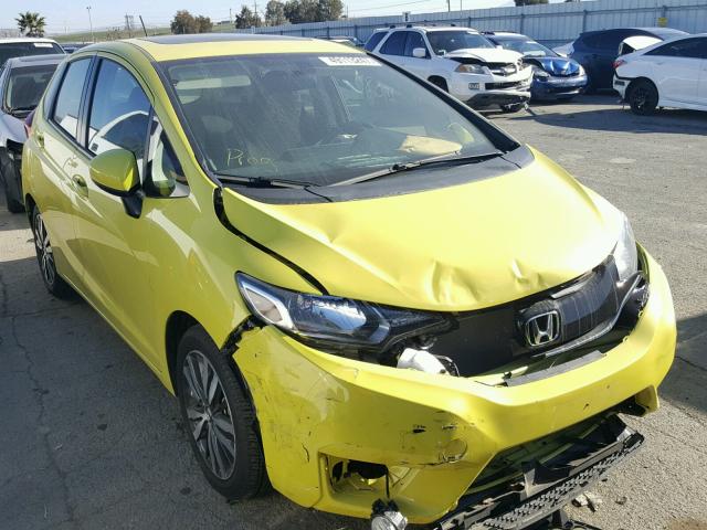 JHMGK5H7XGS006232 - 2016 HONDA FIT EX YELLOW photo 1