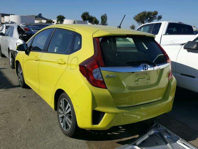 JHMGK5H7XGS006232 - 2016 HONDA FIT EX YELLOW photo 3