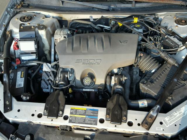 2G1WH52K659118770 - 2005 CHEVROLET IMPALA LS SILVER photo 7