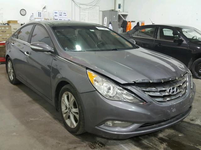 5NPEC4AC4CH363549 - 2012 HYUNDAI SONATA SE GRAY photo 1