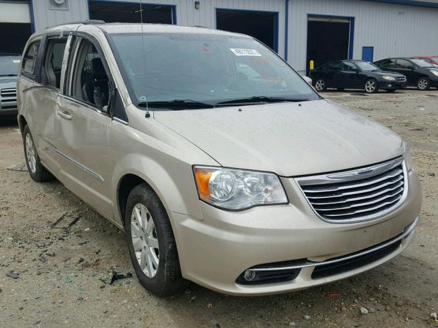 2C4RC1BG7ER270807 - 2014 CHRYSLER TOWN & COU GOLD photo 1