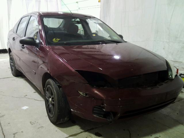 1FAFP34NX7W225701 - 2007 FORD FOCUS ZX4 RED photo 1