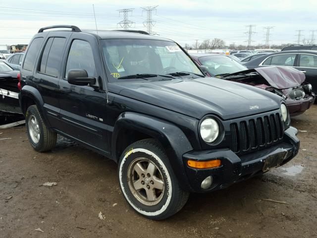 1J4GL58K32W254434 - 2002 JEEP LIBERTY LI BLACK photo 1