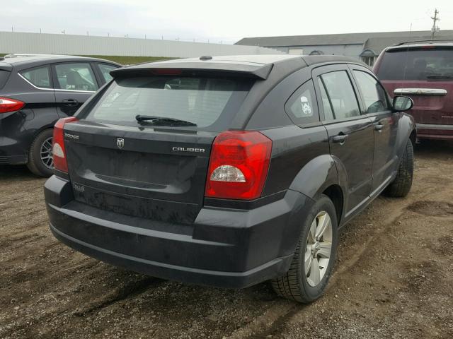 1B3CB3HA2AD565965 - 2010 DODGE CALIBER MA BLACK photo 4