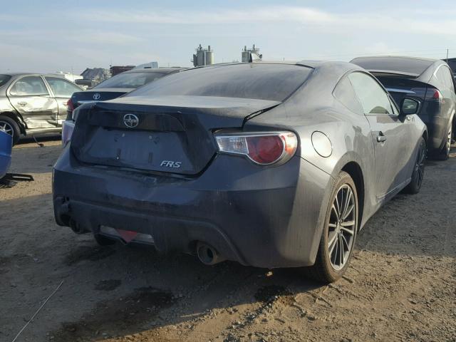 JF1ZNAA1XG8702589 - 2016 TOYOTA SCION FR-S CHARCOAL photo 4