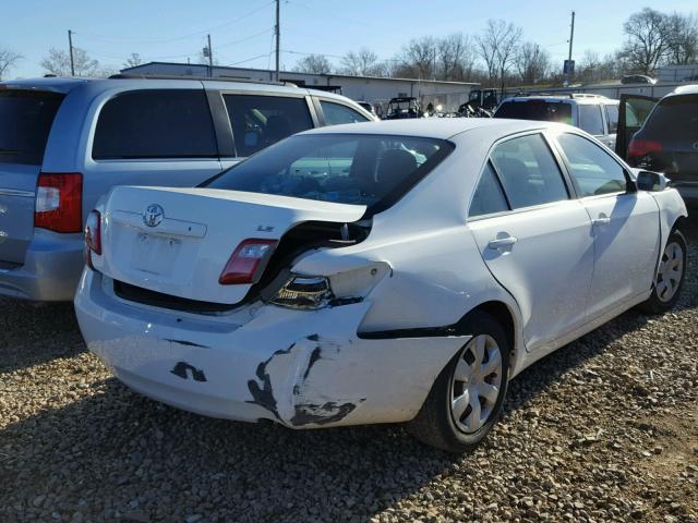 4T1BE46K87U694171 - 2007 TOYOTA CAMRY NEW WHITE photo 4