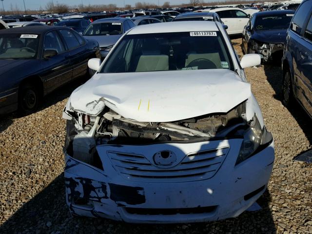 4T1BE46K87U694171 - 2007 TOYOTA CAMRY NEW WHITE photo 9