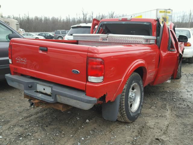 1FTZR15X5YTA55319 - 2000 FORD RANGER SUP RED photo 4