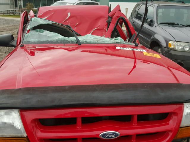 1FTZR15X5YTA55319 - 2000 FORD RANGER SUP RED photo 7