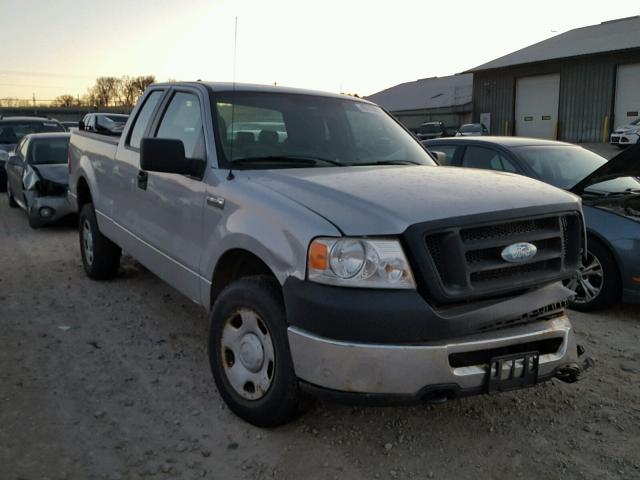 1FTRX14W37KD24873 - 2007 FORD F150 SILVER photo 1