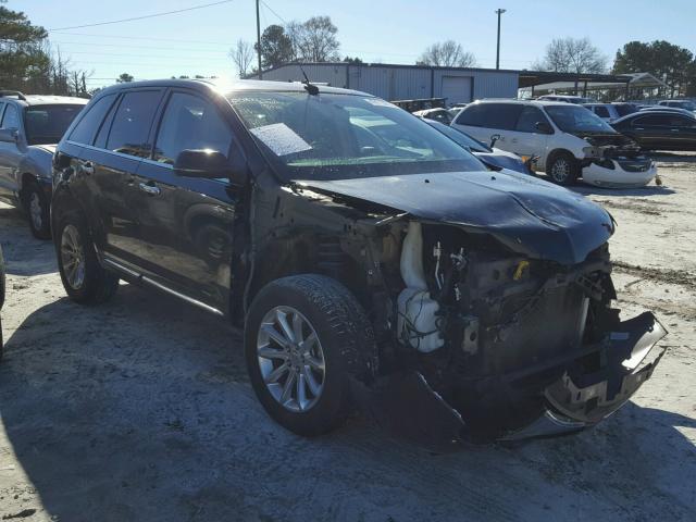 2LMDJ6JK9CBL14055 - 2012 LINCOLN MKX BLACK photo 1