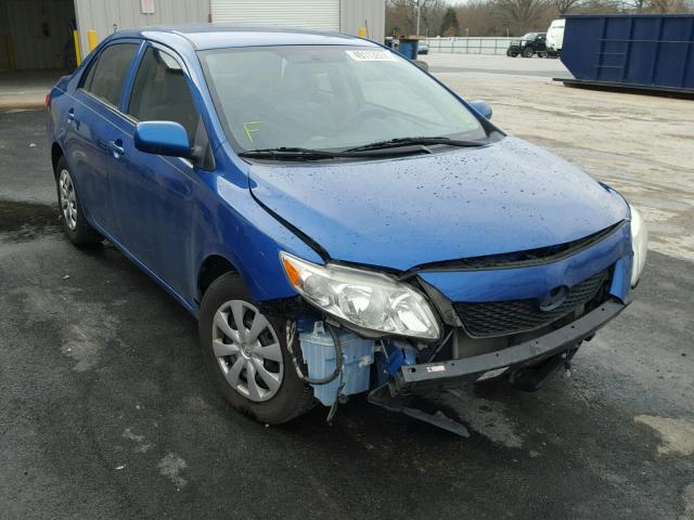 2T1BU4EEXAC388872 - 2010 TOYOTA COROLLA BA BLUE photo 1