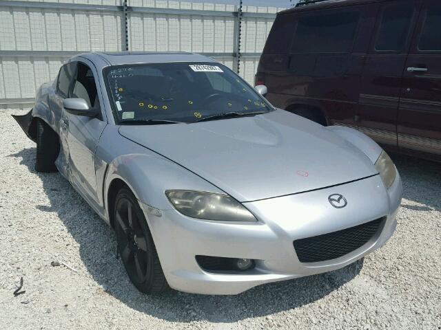 JM1FE173840110625 - 2004 MAZDA RX8 SILVER photo 1