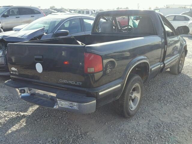 1GCCS1444XK116679 - 1999 CHEVROLET S TRUCK S1 BLACK photo 4