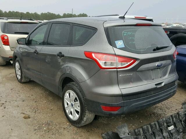 1FMCU0F75EUA10766 - 2014 FORD ESCAPE S GRAY photo 3