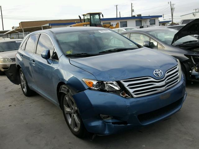 4T3ZK3BB1AU021714 - 2010 TOYOTA VENZA BASE BLUE photo 1