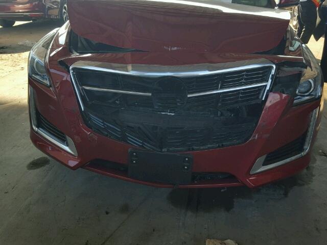 1G6AR5SX3E0121312 - 2014 CADILLAC CTS LUXURY BURGUNDY photo 9