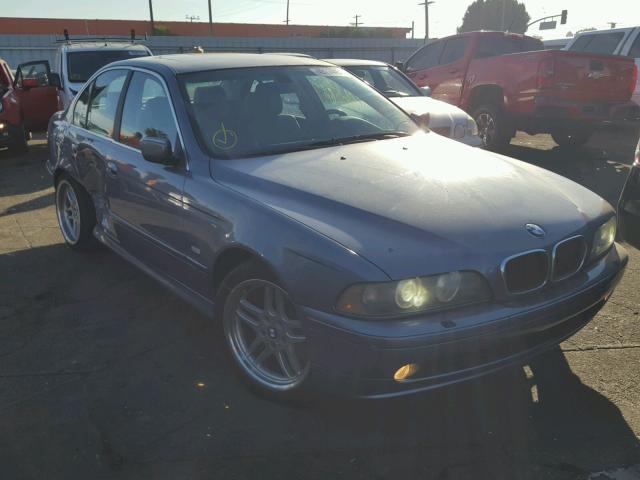 WBADT63443CK29338 - 2003 BMW 530 I AUTO BLUE photo 1