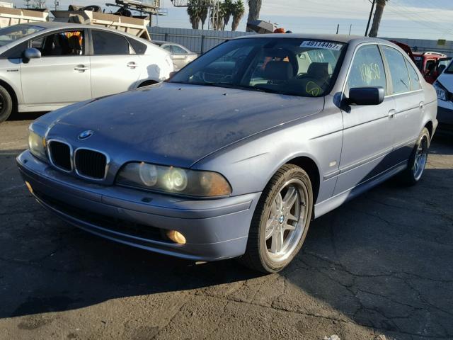 WBADT63443CK29338 - 2003 BMW 530 I AUTO BLUE photo 2