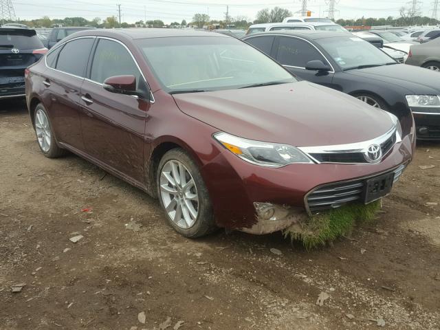 4T1BK1EB9DU003136 - 2013 TOYOTA AVALON BAS Tünd qırmızı foto 1