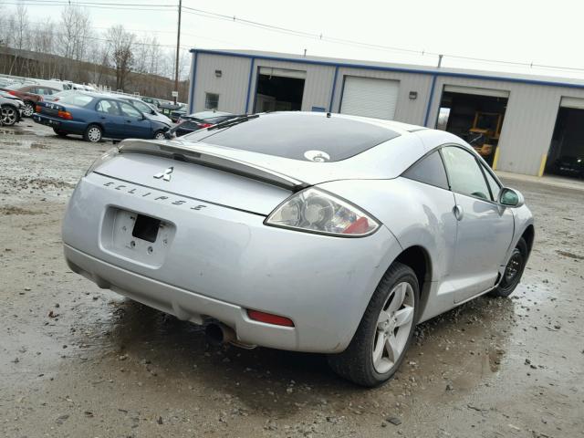 4A3AK24F76E028900 - 2006 MITSUBISHI ECLIPSE GS SILVER photo 4