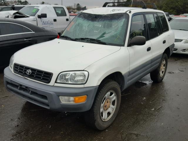 JT3HP10V3W0181785 - 1998 TOYOTA RAV4 WHITE photo 2