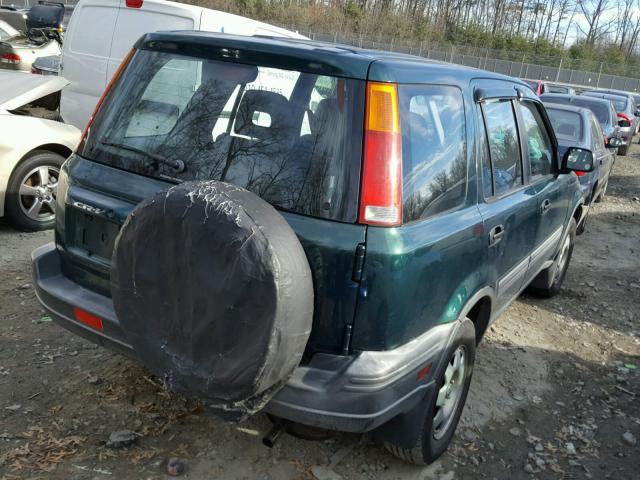 JHLRD1840YS005646 - 2000 HONDA CR-V LX GREEN photo 4