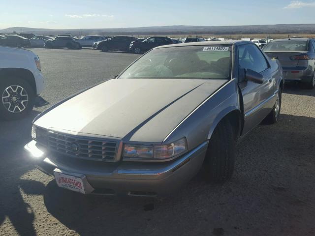 1G6ET1293SU614411 - 1995 CADILLAC ELDORADO T BROWN photo 2