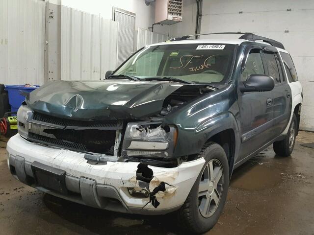 1GNET16S946184683 - 2004 CHEVROLET TRAILBLAZE TWO TONE photo 2