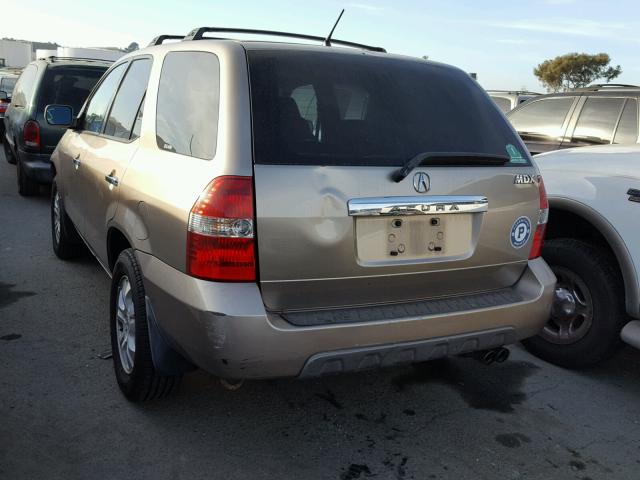 2HNYD18773H530099 - 2003 ACURA MDX TOURIN GOLD photo 3