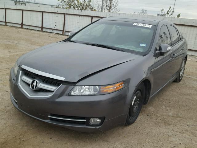 19UUA66208A040600 - 2008 ACURA TL GRAY photo 2