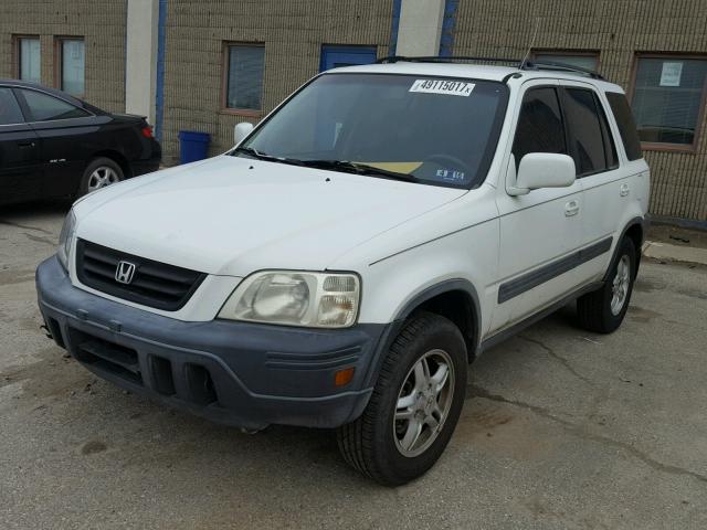 JHLRD1866XC021117 - 1999 HONDA CR-V EX WHITE photo 2