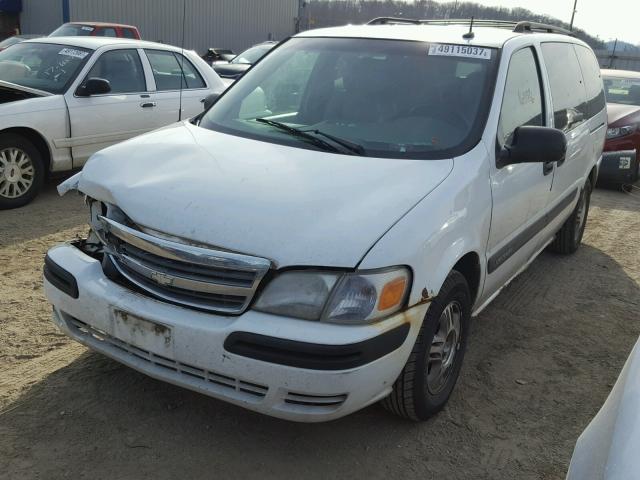 1GNDX13E33D292063 - 2003 CHEVROLET VENTURE LU WHITE photo 2