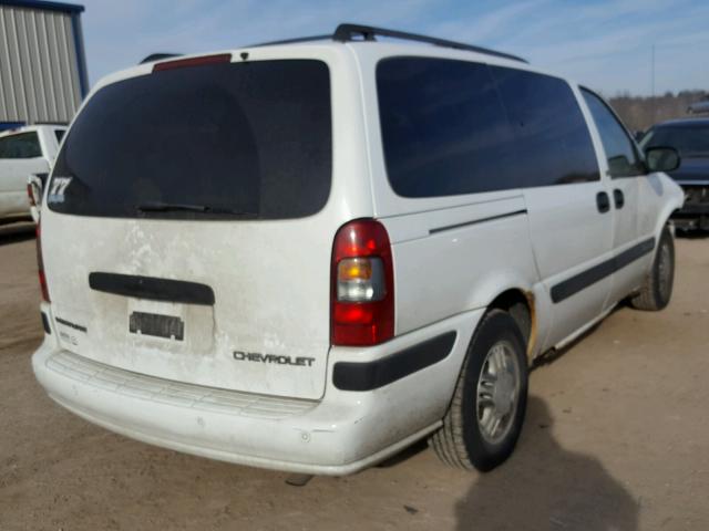 1GNDX13E33D292063 - 2003 CHEVROLET VENTURE LU WHITE photo 4