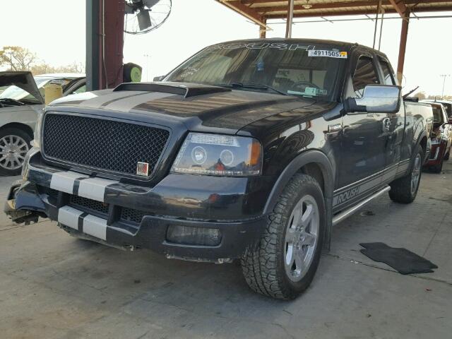 1FTPX14515FA22261 - 2005 FORD F150 BLACK photo 2