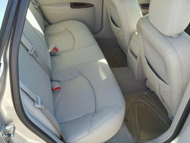 2G4WD582581292984 - 2008 BUICK LACROSSE C GRAY photo 6