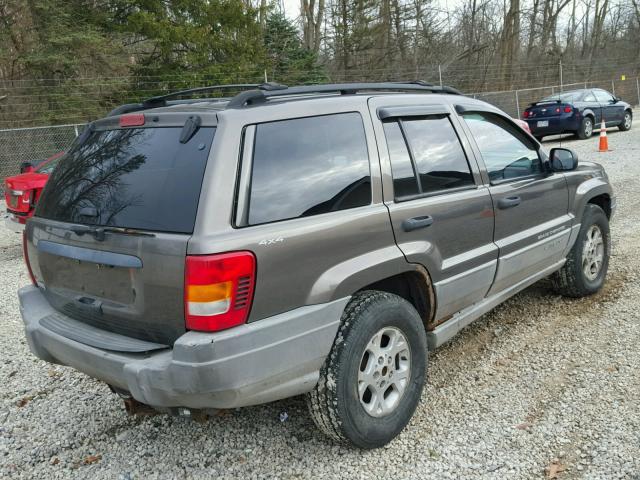 1J4GW58S0XC656301 - 1999 JEEP GRAND CHER GRAY photo 4