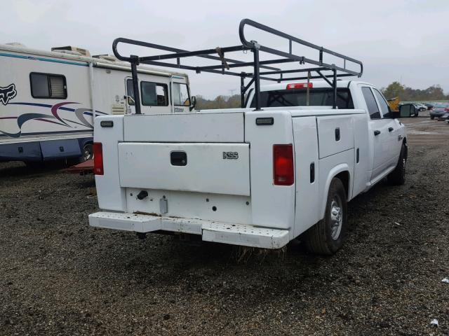 3C7WD4HT8CG325809 - 2012 DODGE RAM 2500 S თეთრი ფოტო 4