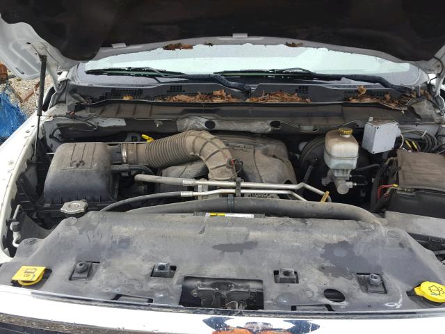 3C7WD4HT8CG325809 - 2012 DODGE RAM 2500 S თეთრი ფოტო 7