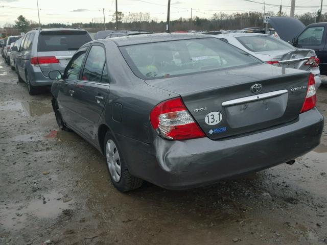 4T1BE32K44U899546 - 2004 TOYOTA CAMRY LE GRAY photo 3