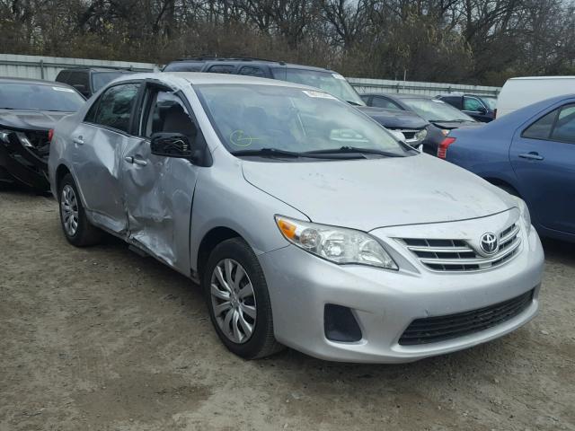 5YFBU4EE0DP086219 - 2013 TOYOTA COROLLA BA SILVER photo 1