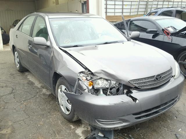 4T1BE32KX2U530249 - 2002 TOYOTA CAMRY LE GRAY photo 1