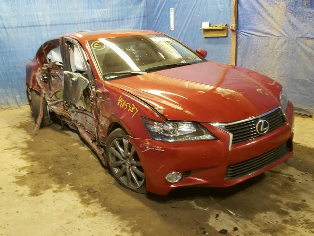 JTHCE1BL2D5007969 - 2013 LEXUS GS 350 RED photo 1