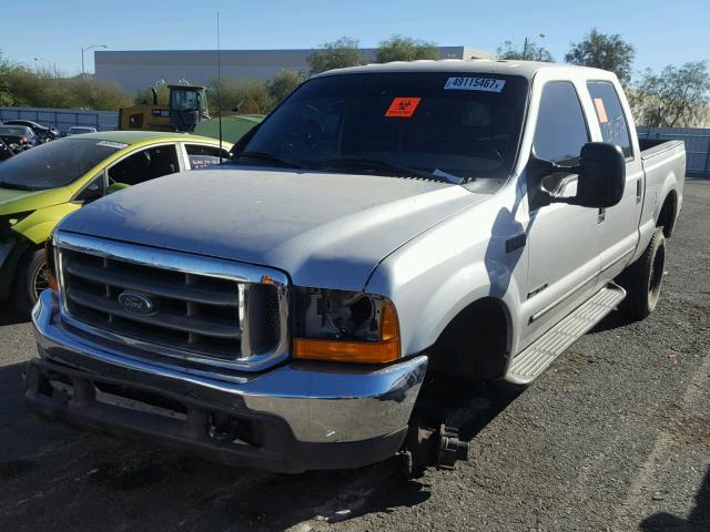 1FTNW21F0YEB26960 - 2000 FORD F250 SUPER SILVER photo 2