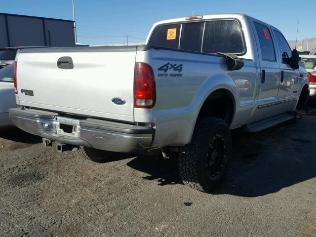 1FTNW21F0YEB26960 - 2000 FORD F250 SUPER SILVER photo 4