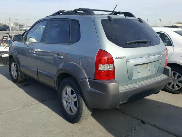 KM8JN12D56U462577 - 2006 HYUNDAI TUCSON GLS BLUE photo 3