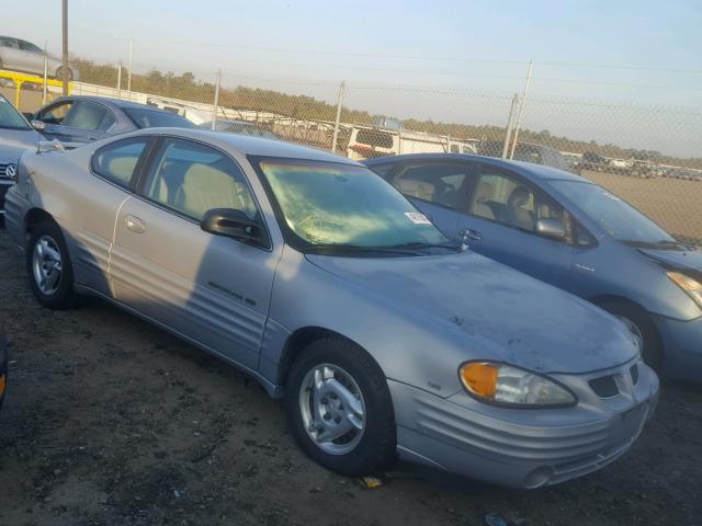 1G2NE12E7XM822145 - 1999 PONTIAC GRAND AM S GRAY photo 1